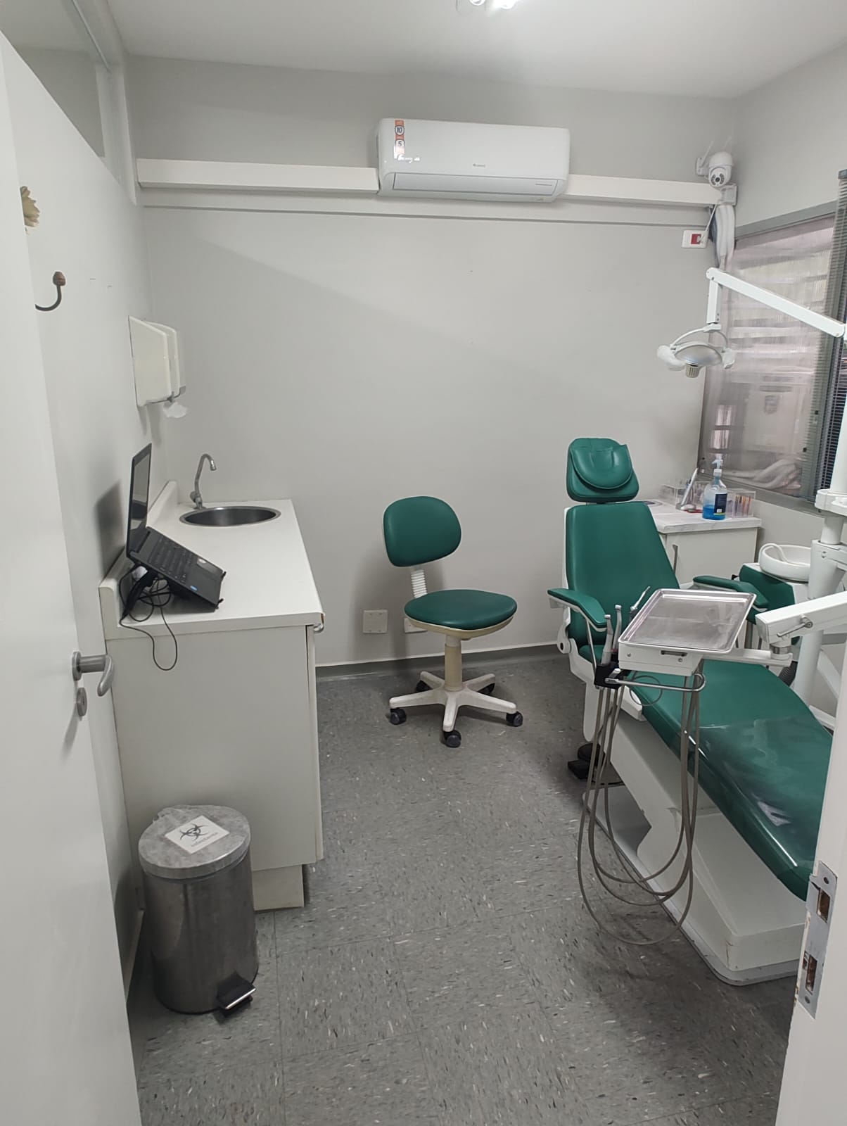 Sala de atendimento odontológico da Brilho Bucal, no Jabaquara (São Paulo)